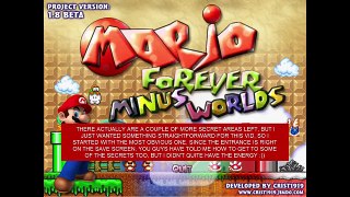 Mario Forever - The Minus Worlds 1.8 (World Slashed Zero Walkthrough) [HD]