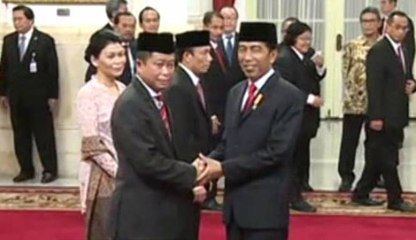 Presiden Lantik Menteri Baru ESDM