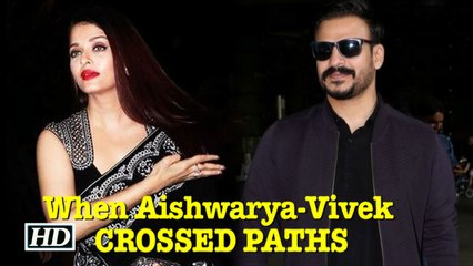 When Ex-lovers Aishwarya Rai & Vivek Oberoi CROSSED PATHS