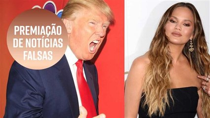 Chrissy Teigen posta a 'Premiação de Notícias Falsas'