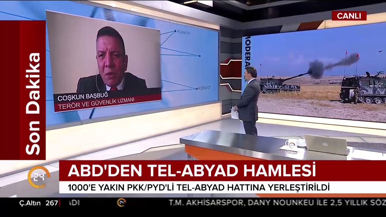 #SONDAKİKA ABD'den Tel-Abyad hamlesi