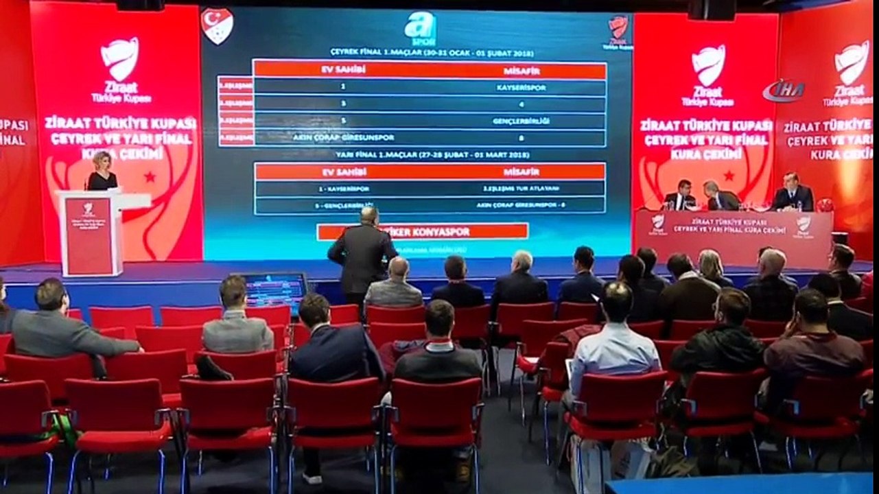 Ziraat Türkiye Kupası'nda Çeyrek ve Final Eşleşmeleri Belli Oldu