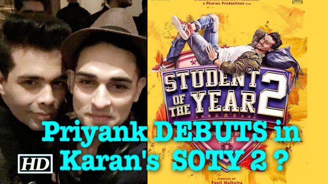 Priyank Sharma DEBUTS in Karan Johar’s “SOTY 2” ?