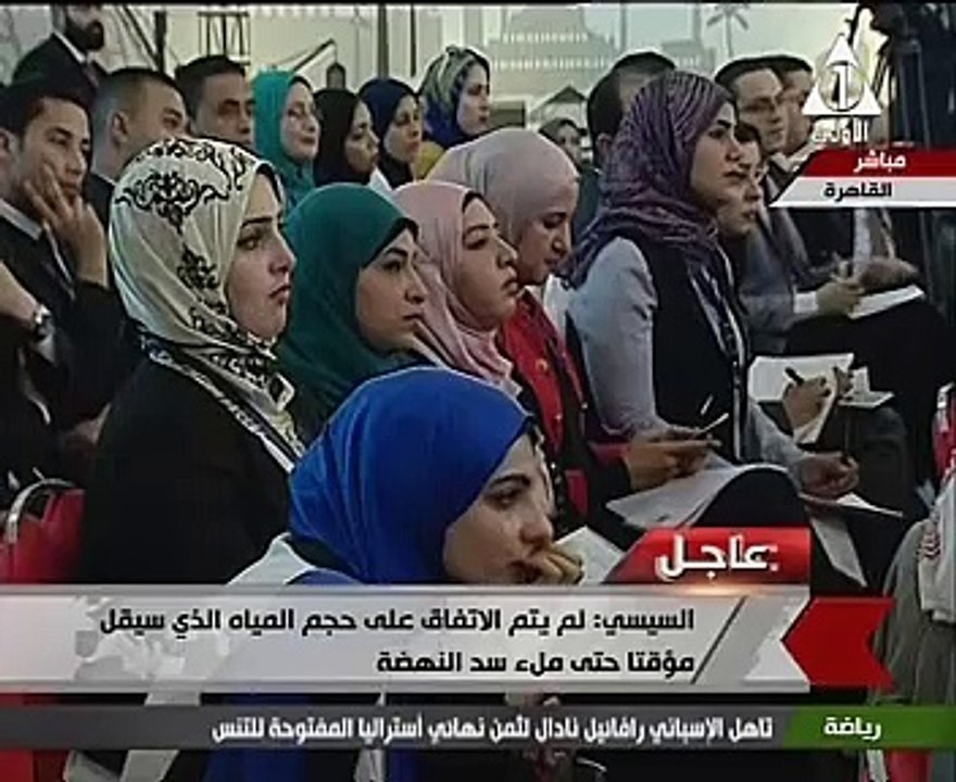 الرئيس السيسي: "أنشانا أكبر برنامج لإعادة تدوير المياه"