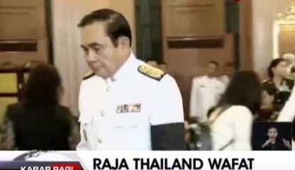 Ritual Untuk Menghormati Raja Bhumibol