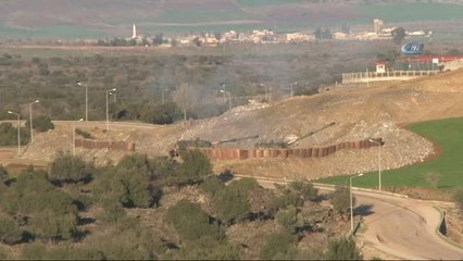 Sınırda Obüsler Pyd Mevzilerine Ateş Etmeye Başladı