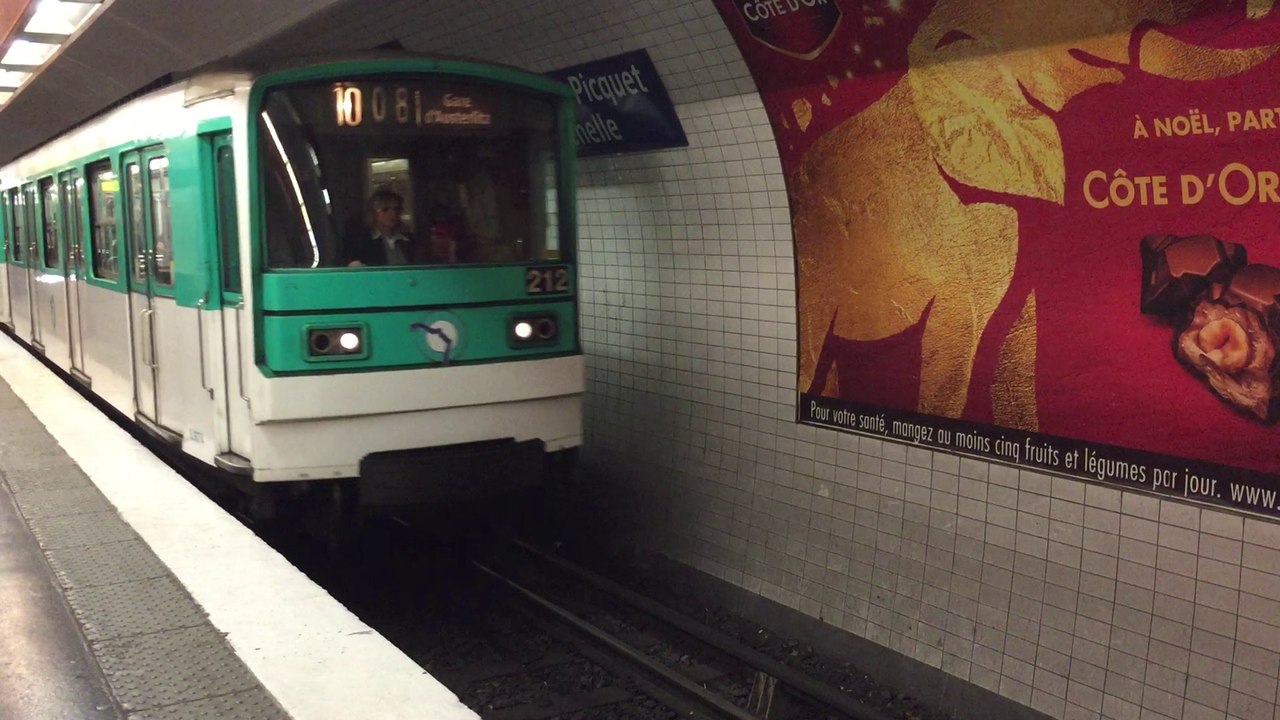 MF 67 - Métro 10 - La Motte-Picquet - Grenelle