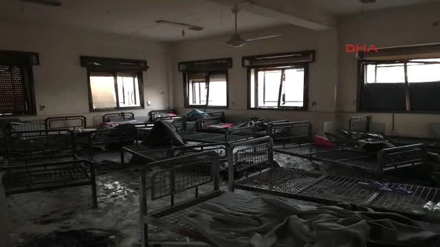 Azez - Hastaneye Yapılan Saldırıda Yaralananlar Türkiye'ye İçin Tedaviye Getirildi