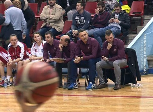 Košarkašice Bora protiv Radivoja Koraća, 19. januar 2018. (RTV Bor)