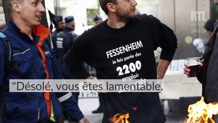 Sébastien Lecornu pris à partie à Fessenheim jeudi 18 janvier