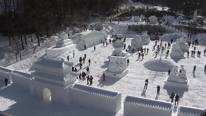 '겨울 왕국으로' 태백산 눈 축제 개막 / YTN