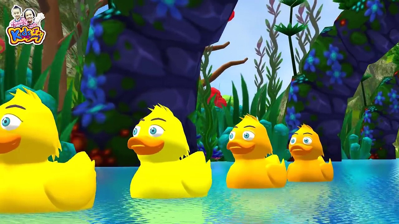 Five Little Ducks - Nursery Rhymes by KidsMeSong
