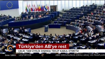 Türkiye'den AB'ye rest