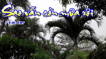 [Karaoke] SAO VẪN CÒN MƯA RƠI - Đức Huy (Giọng Nữ: D)