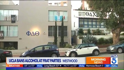 Alcohol Banned from In-House UCLA Fraternity Events