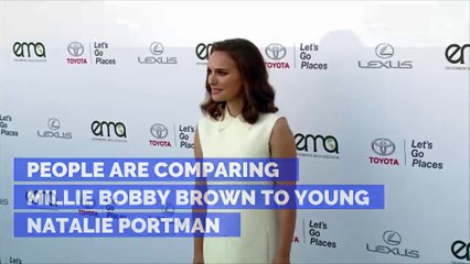 People Are Comparing Millie Bobby Brown to Young Natalie Portman