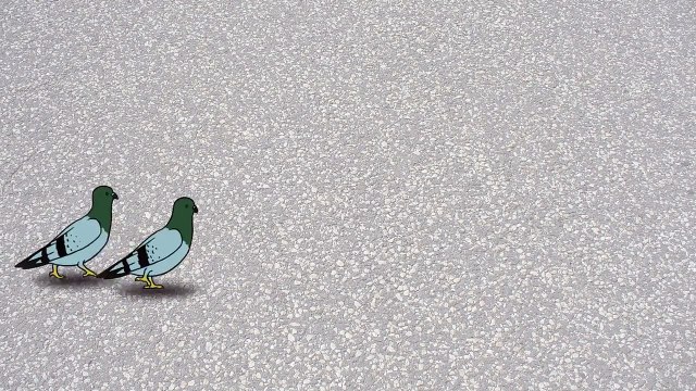 CAT GAMES - STUPID PIGEONS (ENTERTAINMENT VIDEOS FOR CATS TO WATCH)