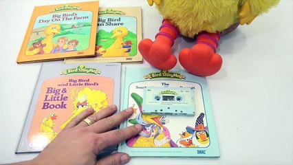 Big Bird Story Magic - Talking Animated Sesame Street Story Book Toy