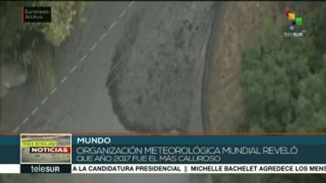 2017, el segundo año más caluroso desde que existen registros