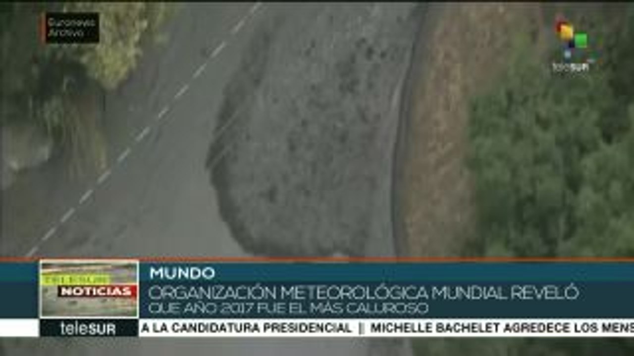 2017, el segundo año más caluroso desde que existen registros