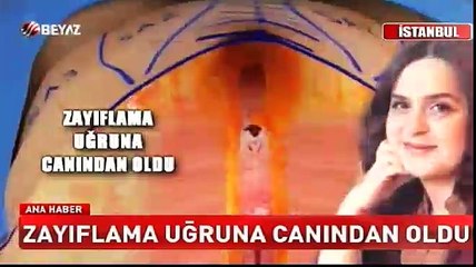 Zayıflama uğruna canından oldu