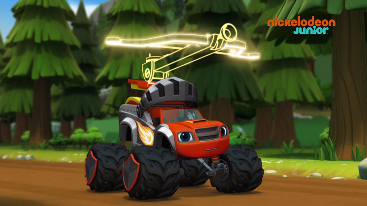 Blaze et les Monster Machines | L'arbalète | NICKELODEON JUNIOR