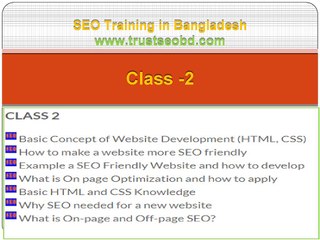 seo Training in Bangladesh | Learn SEO
