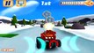 Blaze and the Monster Machines Snowy Slopes Car Game Racing Cartoon for Kids