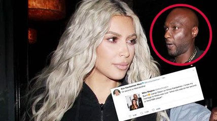 Kim Kardashian Absolutely Roasts Lamar Odom on Twitter