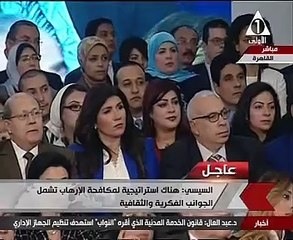 السيسي: سنواجه الإرهاب بكل قوة.. وأرواح المصريين أهم من أى شيء