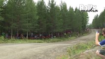 WRC Rally Finland 2013 - Neuville flatout on jumps!