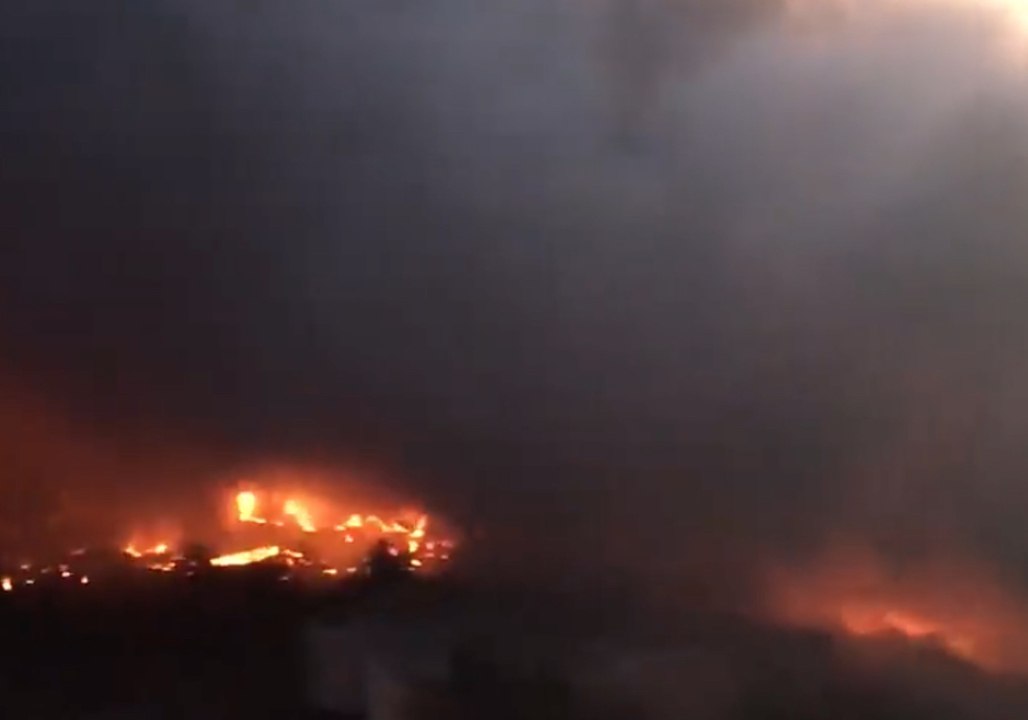 Flames Engulf Warehouse, Prompting Street Closures in Sumter