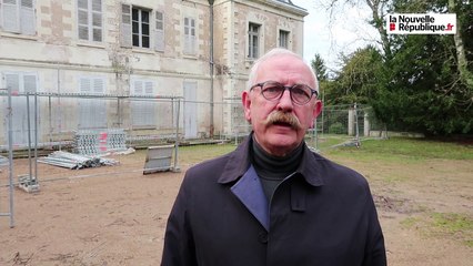 VIDEO. Joué-lès-Tours : travaux en cours au château des Bretonnières
