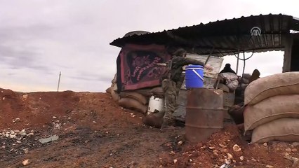 Afrin hattındaki muhaliflerin elleri tetikte - AZEZ