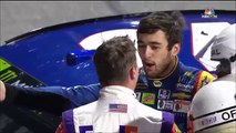 Crazy Finish NASCAR Martinsville 2017 - Hamlin vs.Elliiot Fight   Interview