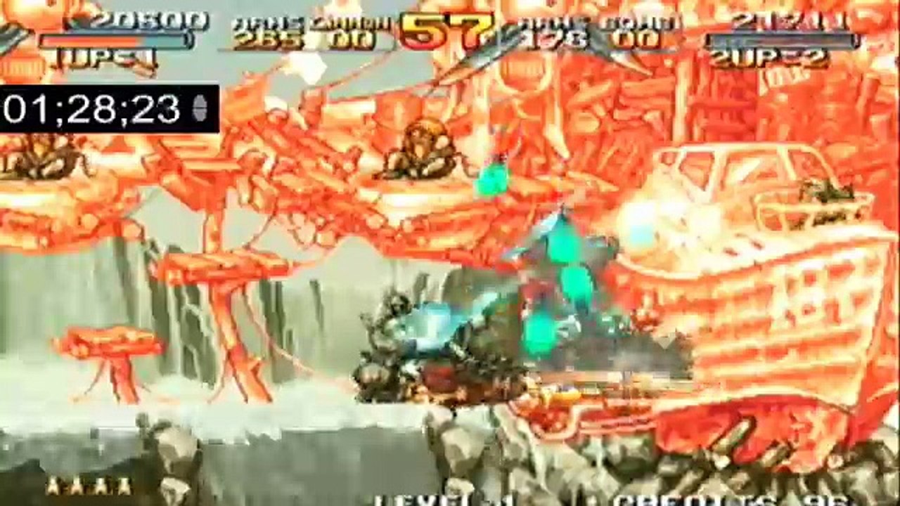 METAL SLUG COOP - PS2 - SPEEDRUN 22-59