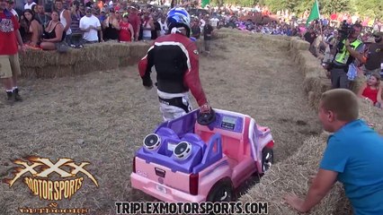 MOST EPIC BARBIE JEEP CRASH COMPILATION!!