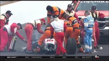 Bourdais Massive Accident In Qualifying | Indianapolis 2017