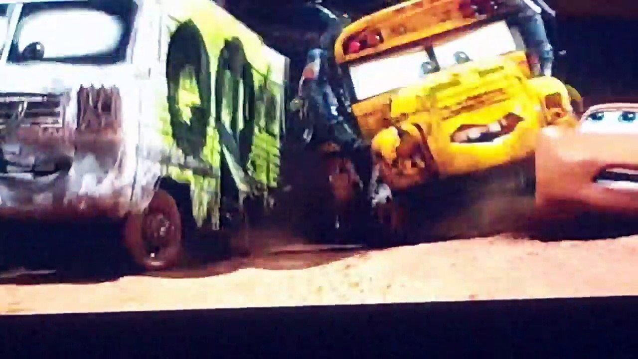 Disney Pixar Cars 3 New Demolition Derby Footage!