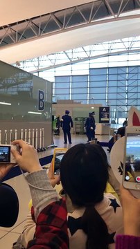 JANG KEUN SUK KANSAI AIRPORT ARRİVAL TO GIMPO AIRPORT KOREA 19.01.2018