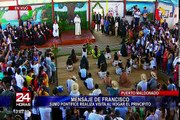Papa Francisco en Perú: Sumo Pontífice visita a niños de hogar ‘El Principito’ en Puerto Maldonado
