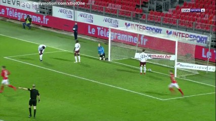 Edouard Butin Goal HD - Brest 1 - 0 Lens - 19.01.2018 (Full Replay)