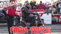 Street Outlaws Farmtruck POWER SCARE vs MONSTER TRUCK!