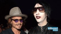Marilyn Manson Suggests Johnny Depp Might Join His Band | Billboard News