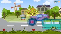 Police Car & Racing Car. Race. Emergency Vehicles. Car Cartoons for kids - Episode 63