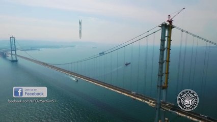 Huge UFO over BOSPHORUS - Turkey ! January 2018
