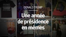 Donald Trump : une année de présidence en mèmes