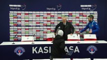 Kasımpaşa - Aytemiz Alanyaspor maçının ardından - Hikmet Karaman - İSTANBUL