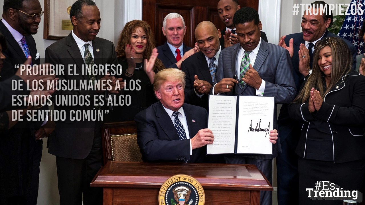 ‘Trumpiezos’: Estas son las frases más polémicas que ha dicho Donald Trump a un año de su Gobierno