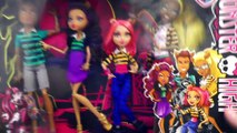МОНСТЕР ХАЙ Куклы Вульф Семейка Клодин распаковка видео для девочек Monster High set unboxing